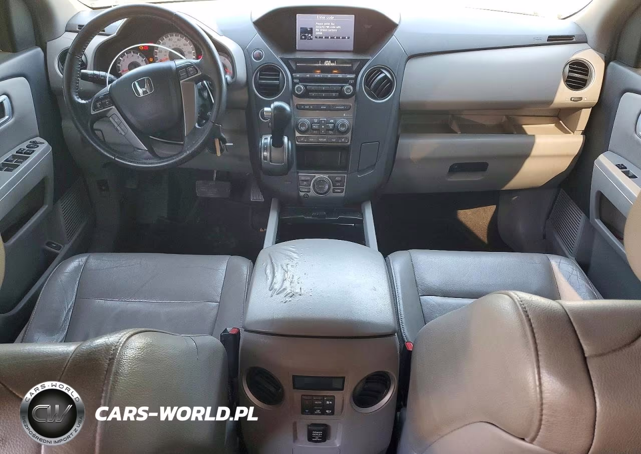 2012 Honda Pilot Exln VIN:5FNYF4H70CB021026 - 8