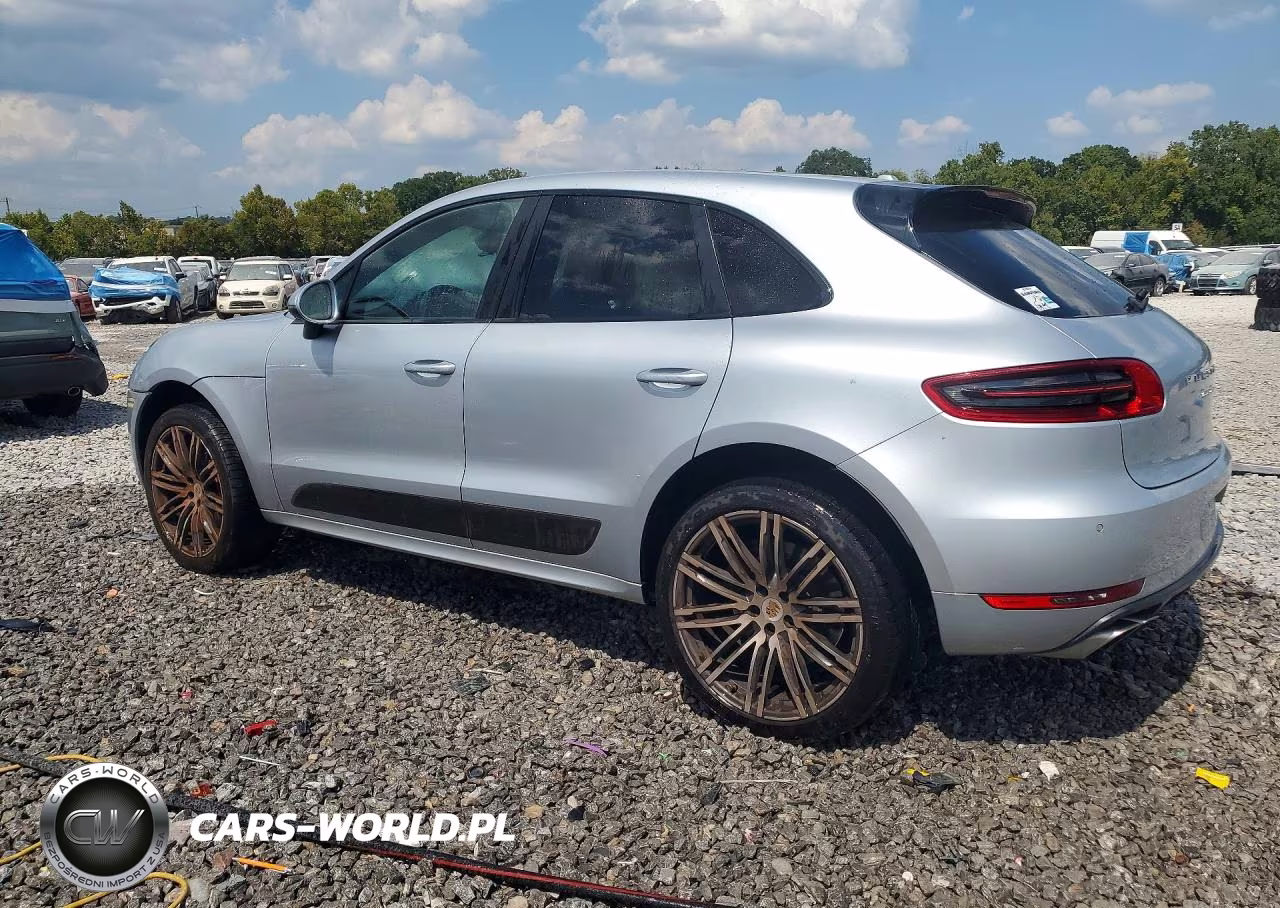 2015 Porsche Macan Turbo VIN:WP1AF2A51FLB98358 - 2