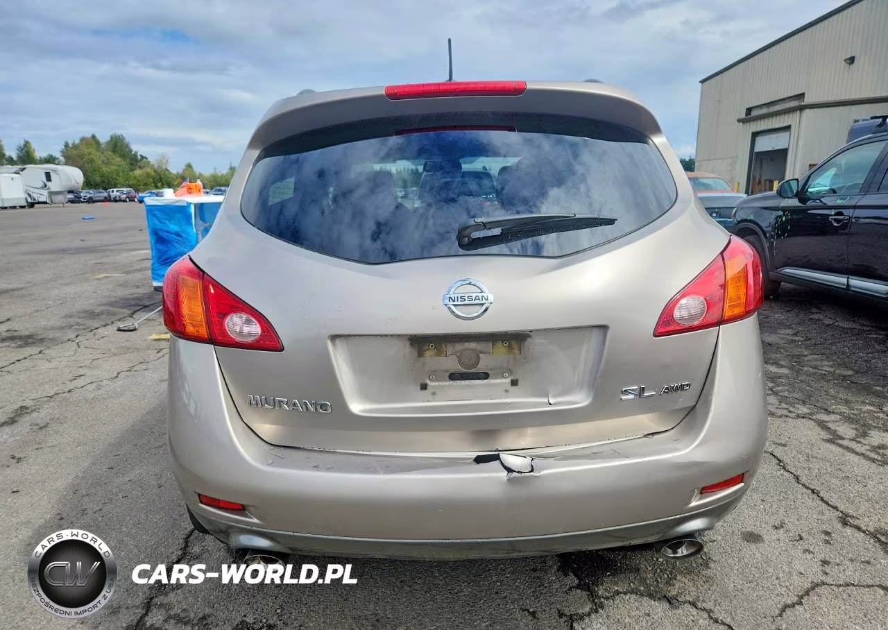 2009 Nissan Murano S VIN:JN8AZ18W39W117529 - 6