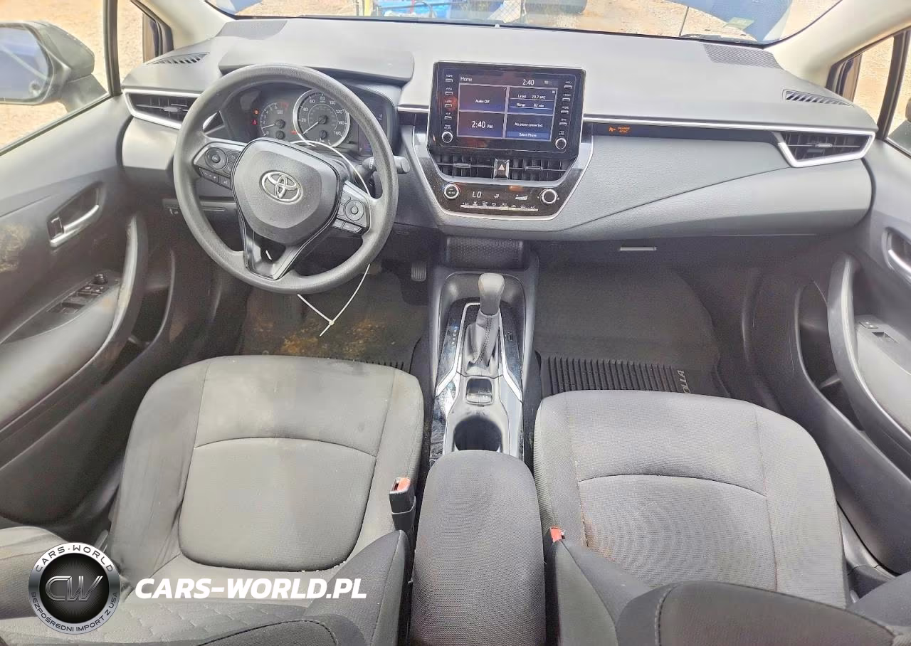 2020 Toyota Corolla Le VIN:JTDEPRAEXLJ112819 - 8