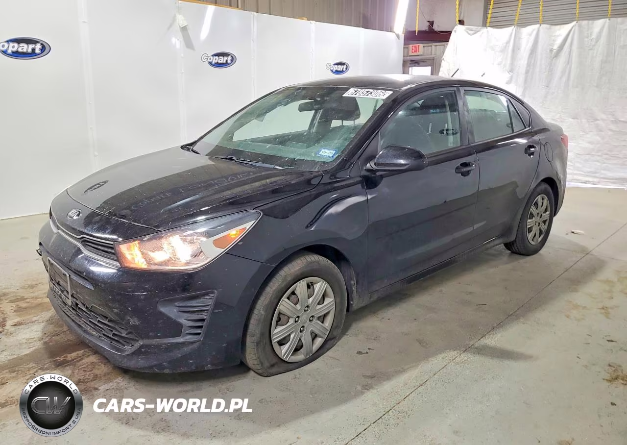 2021 Kia Rio Lx VIN:3KPA24AD8ME423185 - 1