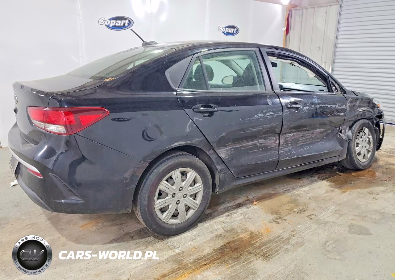 2021 Kia Rio Lx VIN:3KPA24AD8ME423185 - 3