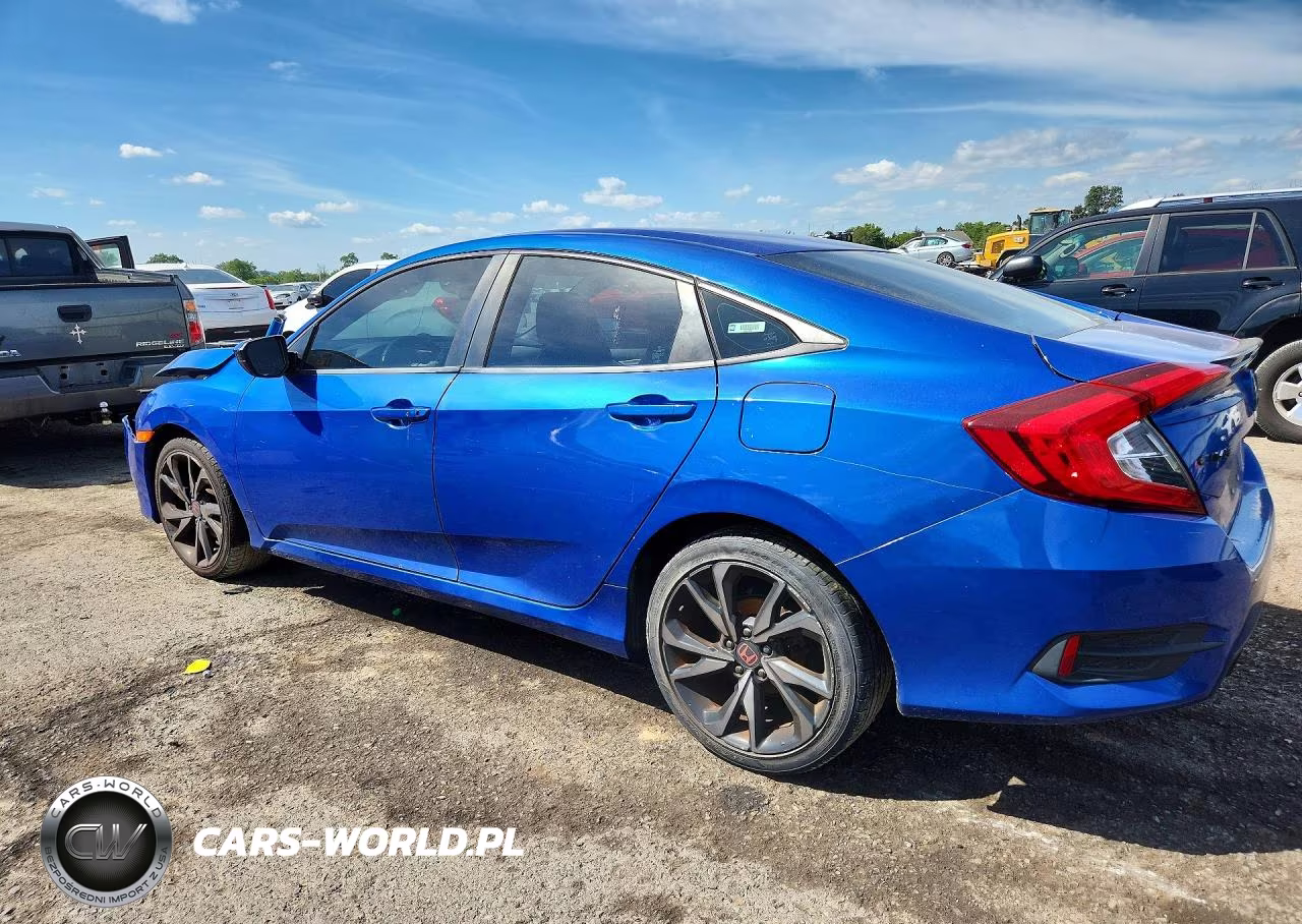 2019 Honda Civic Sport VIN:19XFC2F86KE018829 - 2
