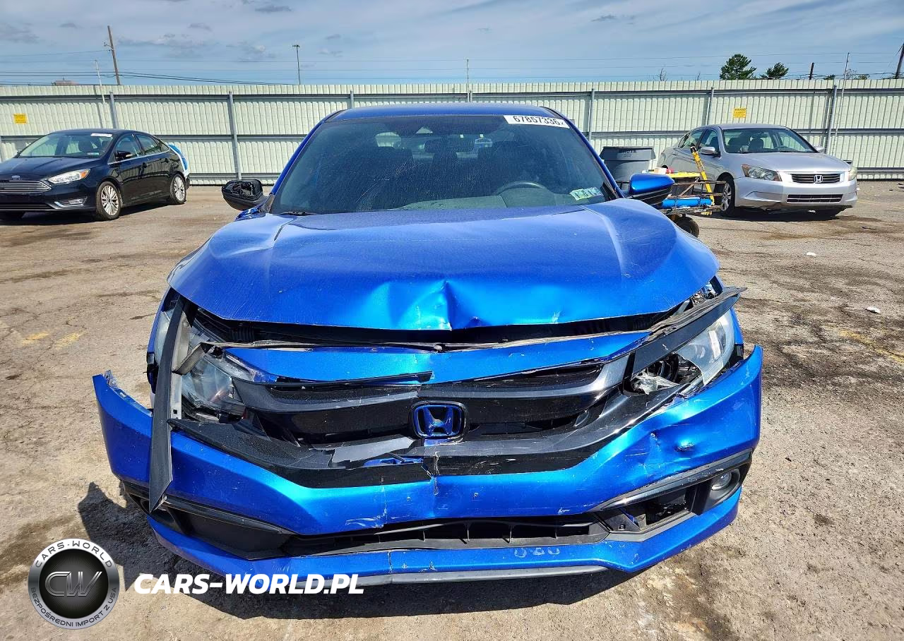 2019 Honda Civic Sport VIN:19XFC2F86KE018829 - 5