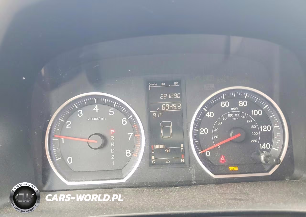 2007 Honda Cr-V Exl VIN:JHLRE38707C008672 - 9