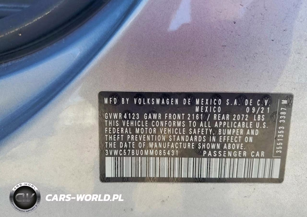 2021 Volkswagen Jetta S VIN:3VWC57BU0MM085431 - 12