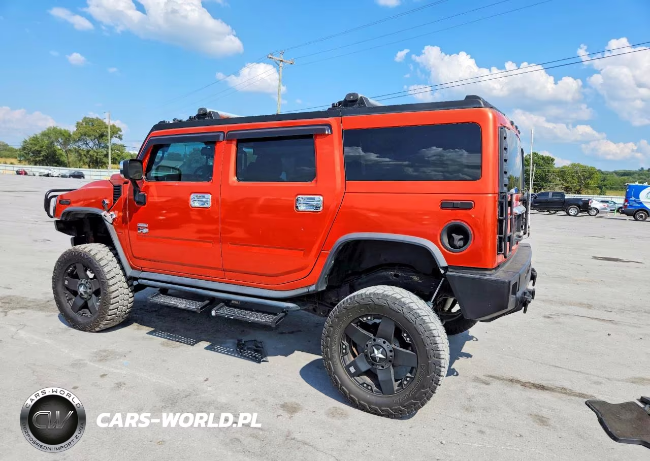 2004 Hummer H2 VIN:5GRGN23U54H104497 - 2