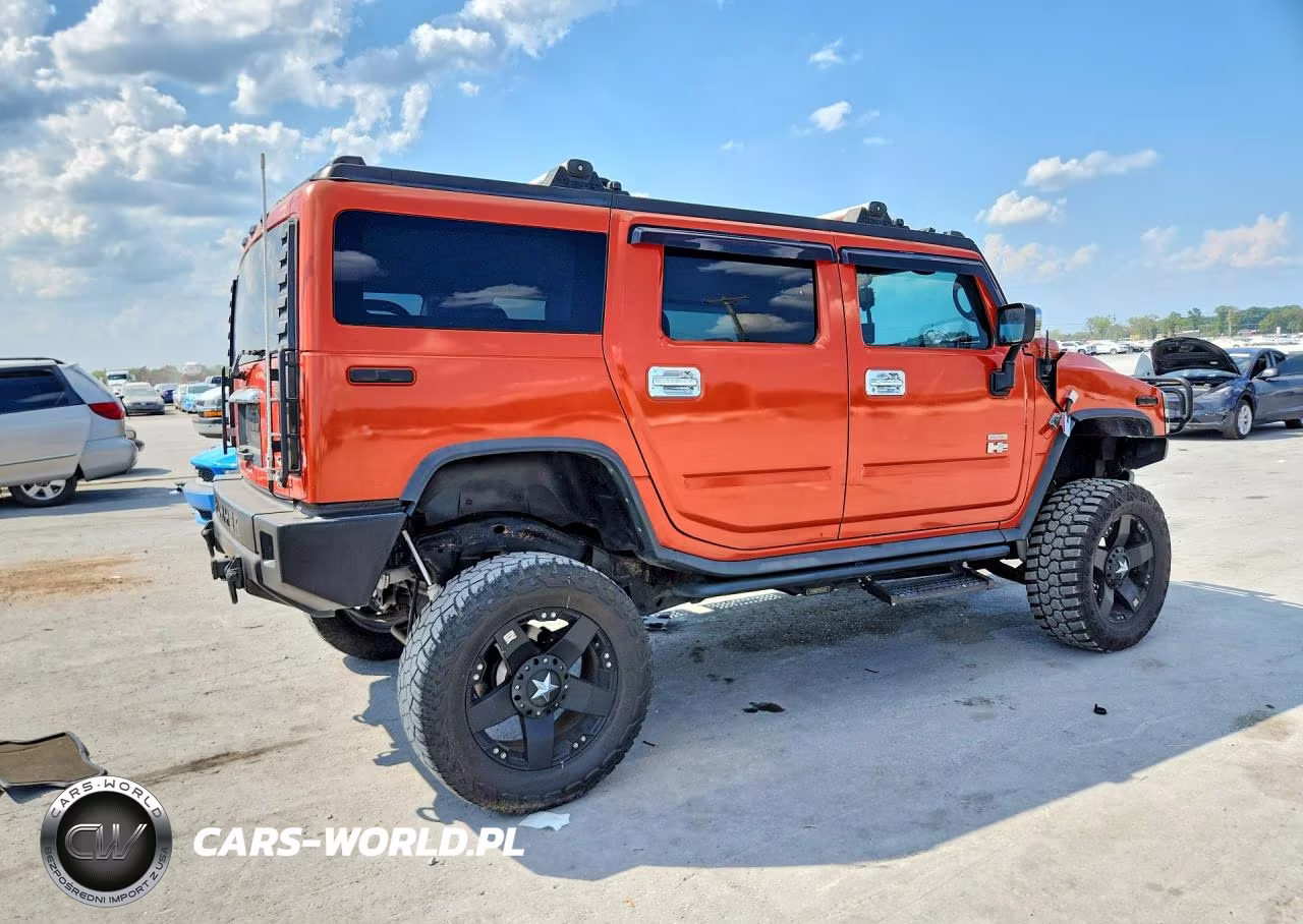 2004 Hummer H2 VIN:5GRGN23U54H104497 - 3