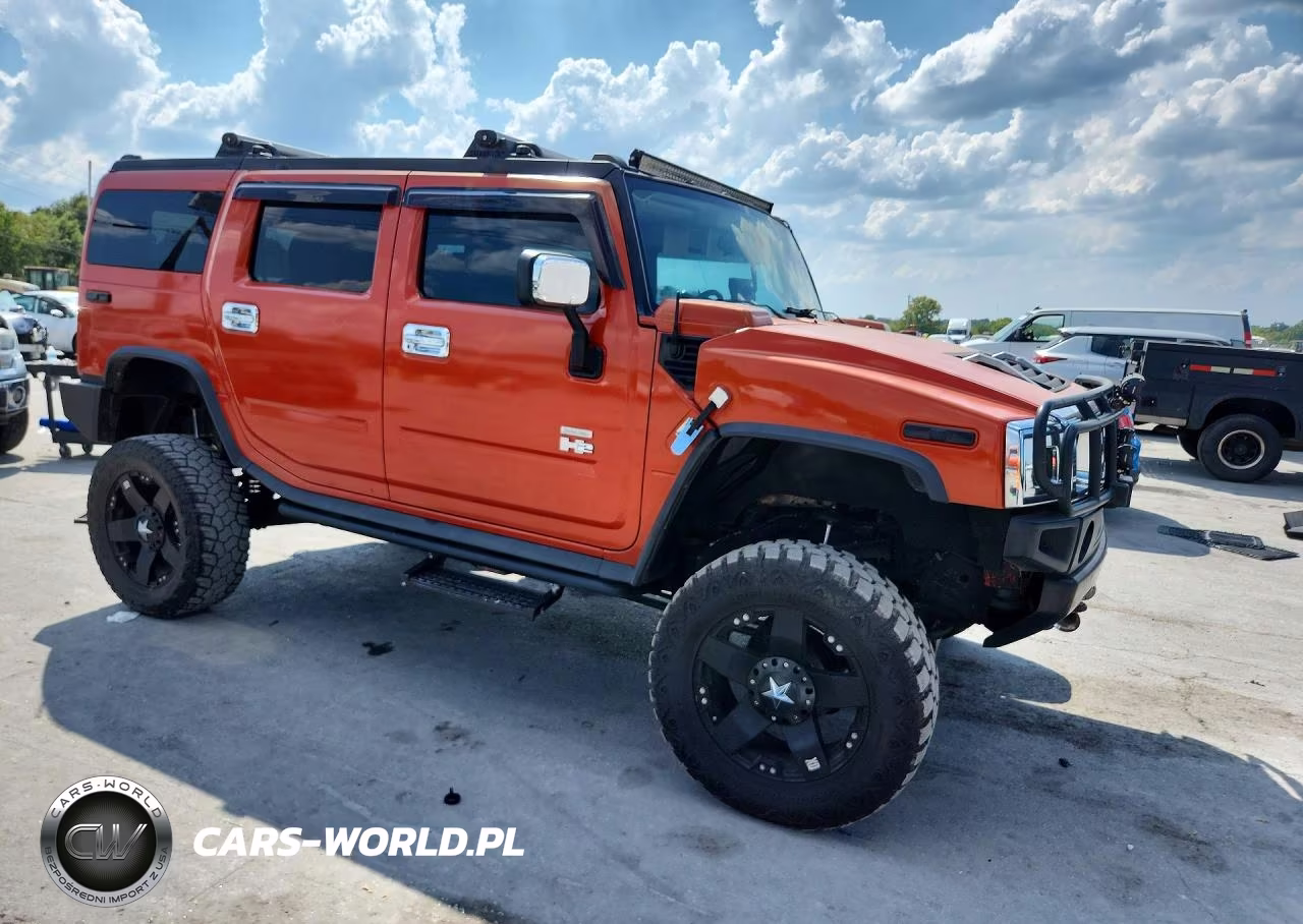 2004 Hummer H2 VIN:5GRGN23U54H104497 - 4