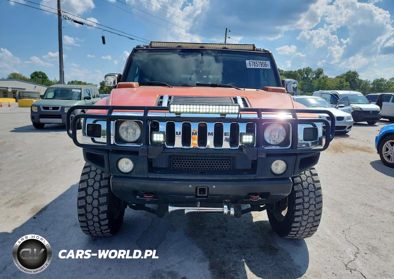 2004 Hummer H2 VIN:5GRGN23U54H104497 - 5