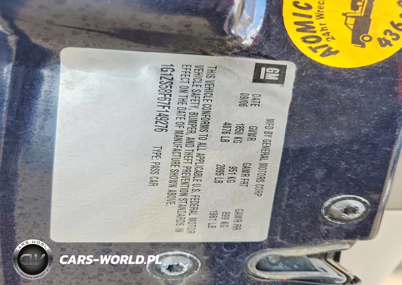 2007 Chevrolet Malibu Ls VIN:1G1ZS58F67F149276 - 12
