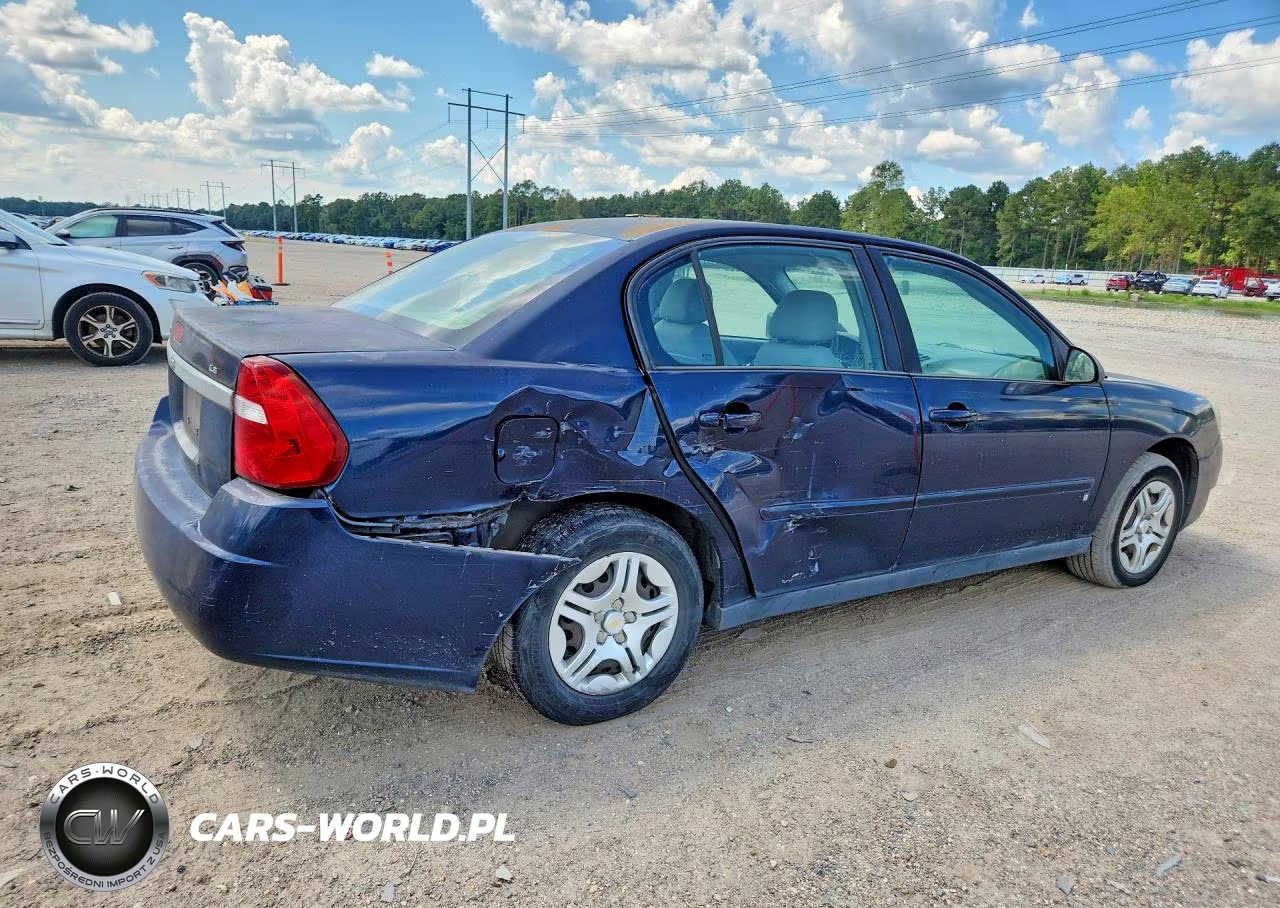 2007 Chevrolet Malibu Ls VIN:1G1ZS58F67F149276 - 3