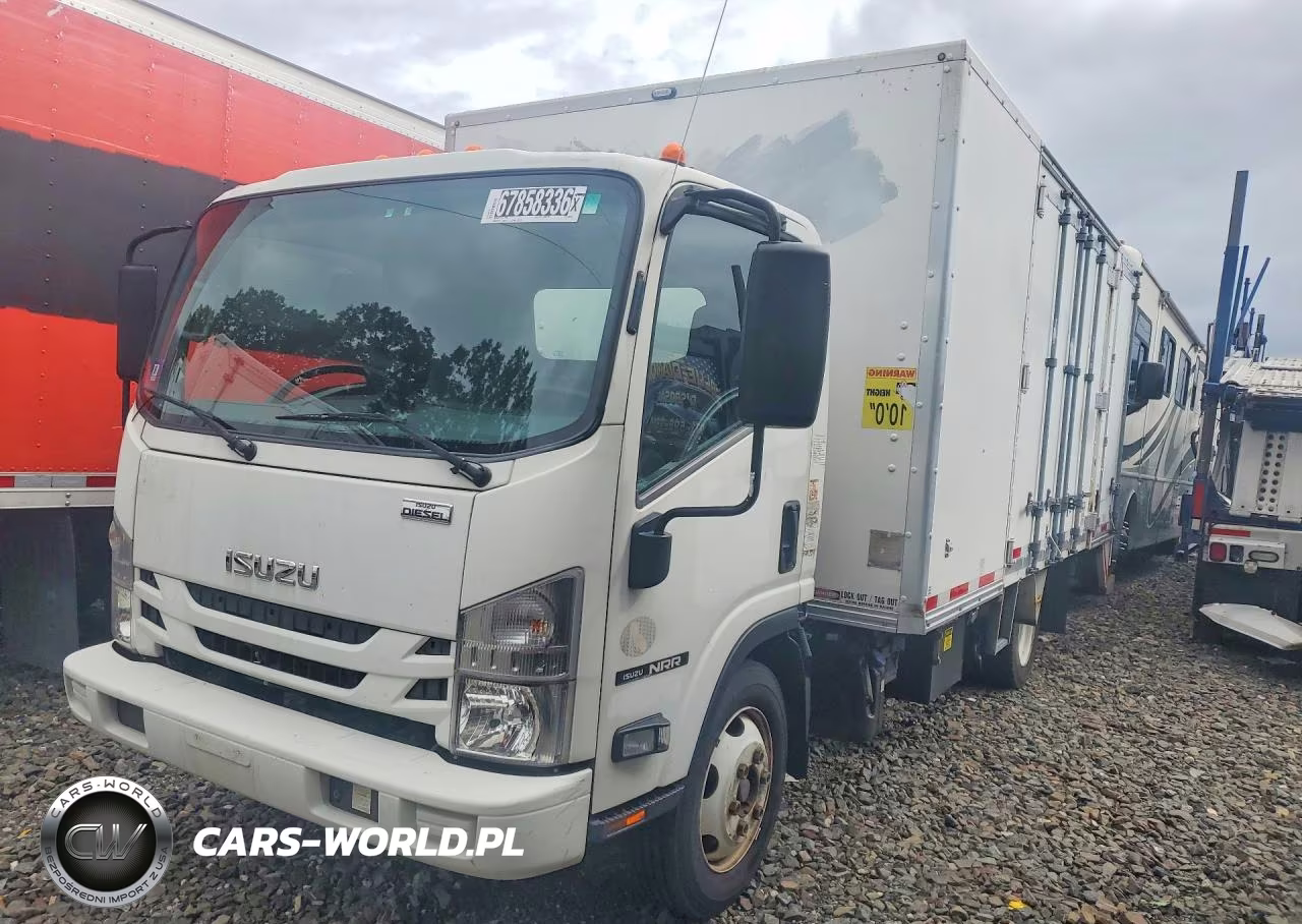 2020 Isuzu Nrr Box Truck VIN:JALE5W167L7302053 - 1