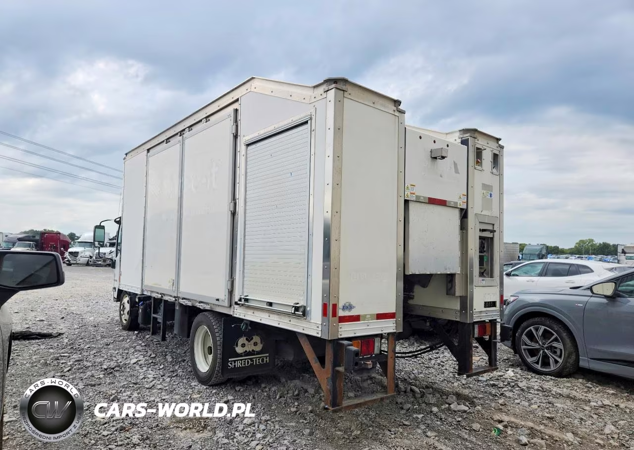 2020 Isuzu Nrr Box Truck VIN:JALE5W162L7302087 - 2