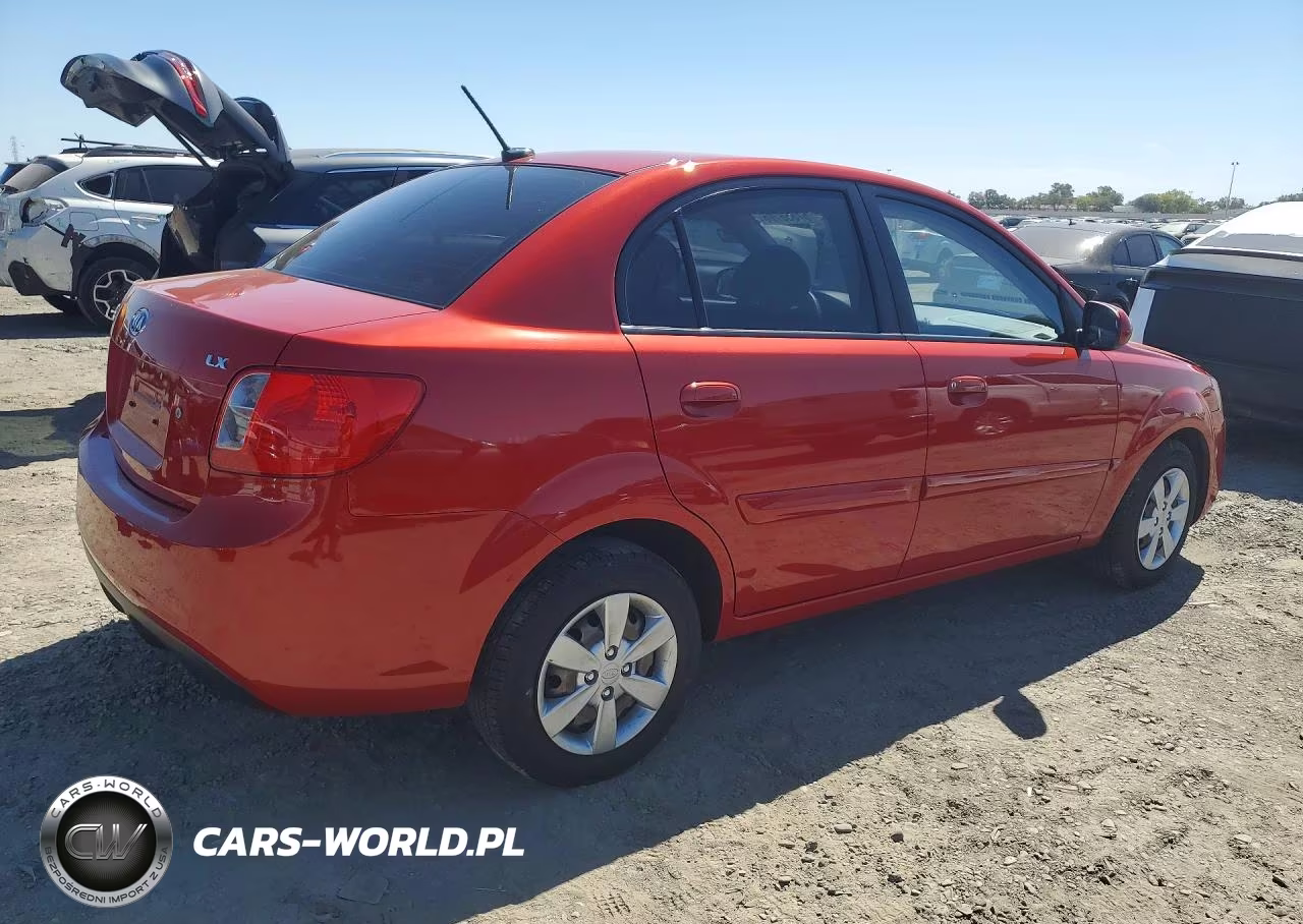 2011 Kia Rio Lx VIN:KNADH4A35B6924070 - 3