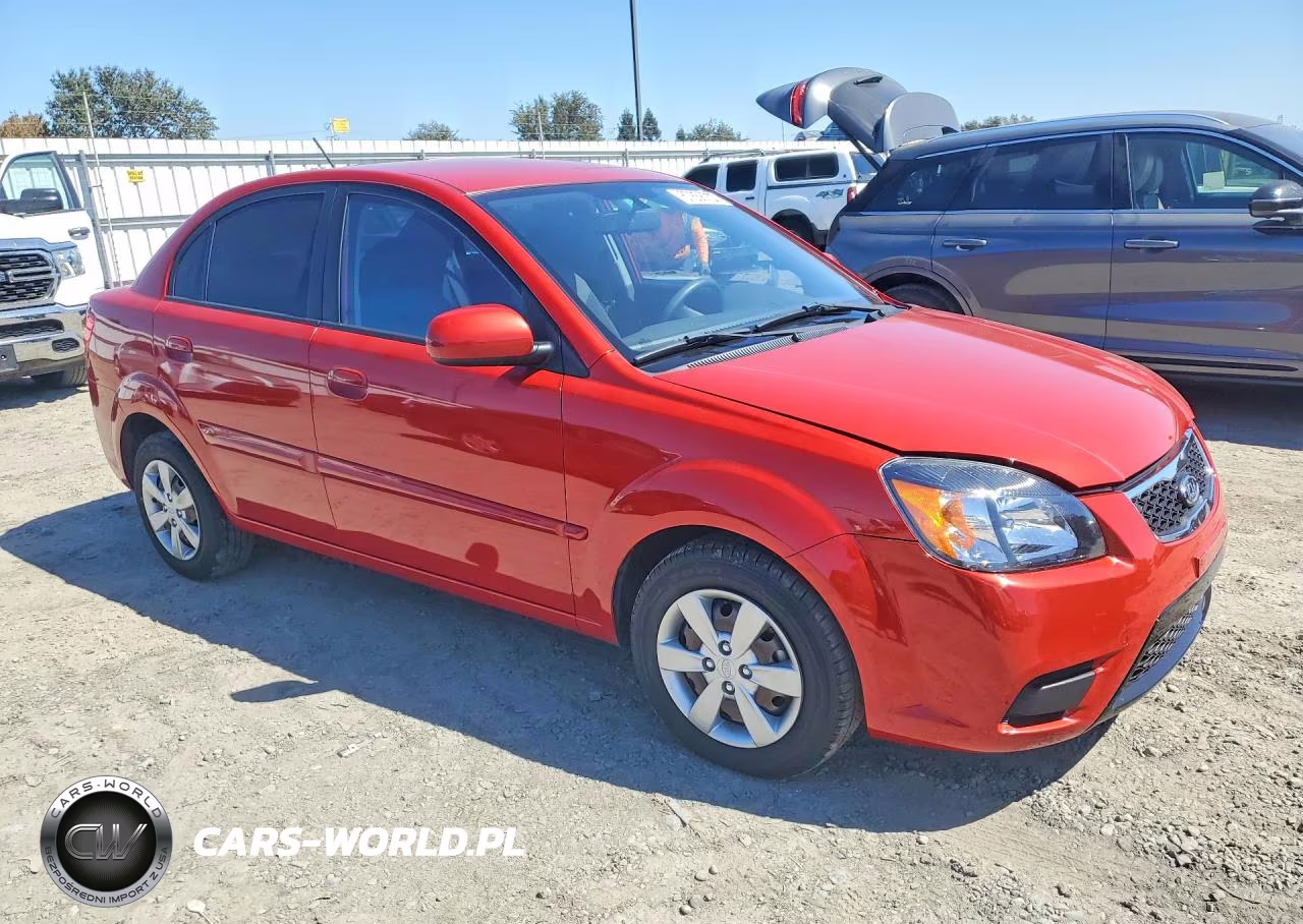 2011 Kia Rio Lx VIN:KNADH4A35B6924070 - 4