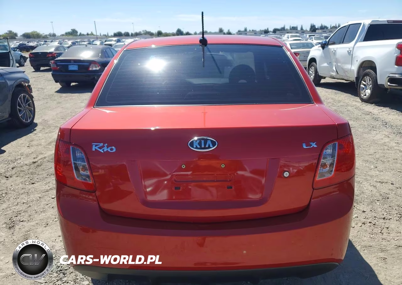 2011 Kia Rio Lx VIN:KNADH4A35B6924070 - 6