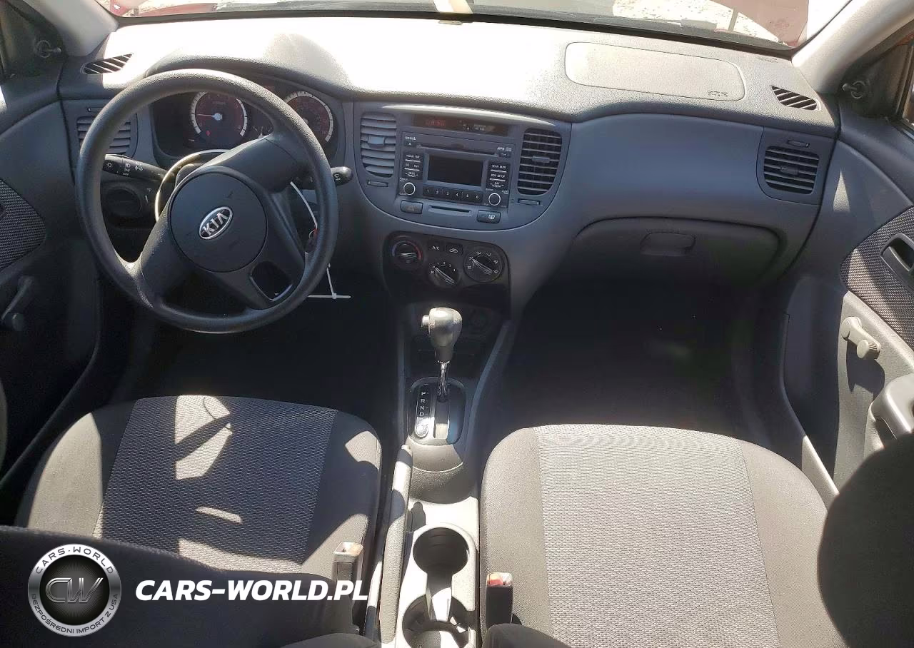2011 Kia Rio Lx VIN:KNADH4A35B6924070 - 8