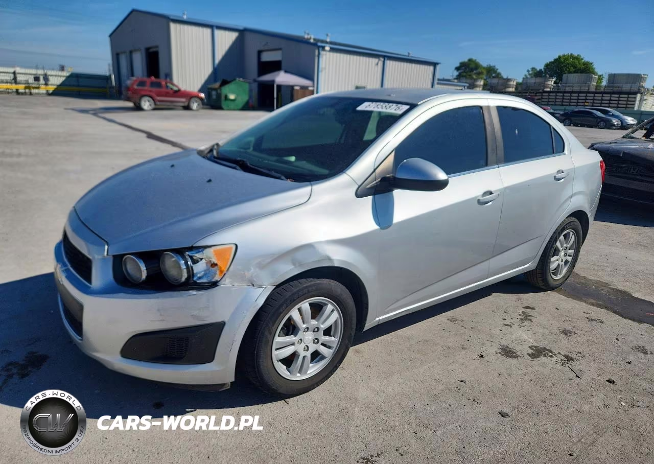 2014 Chevrolet Sonic Lt VIN:1G1JC5SH0E4166247 - 1