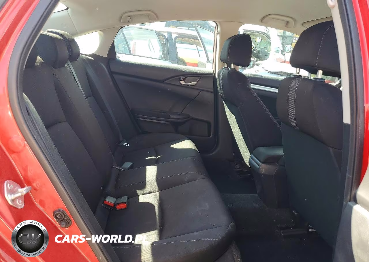2020 Honda Civic Lx VIN:2HGFC2F6XLH595093 - 10