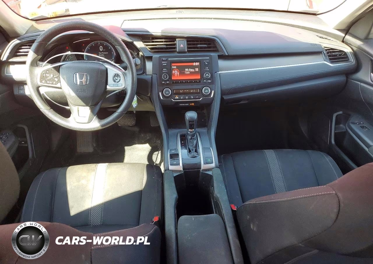 2020 Honda Civic Lx VIN:2HGFC2F6XLH595093 - 8