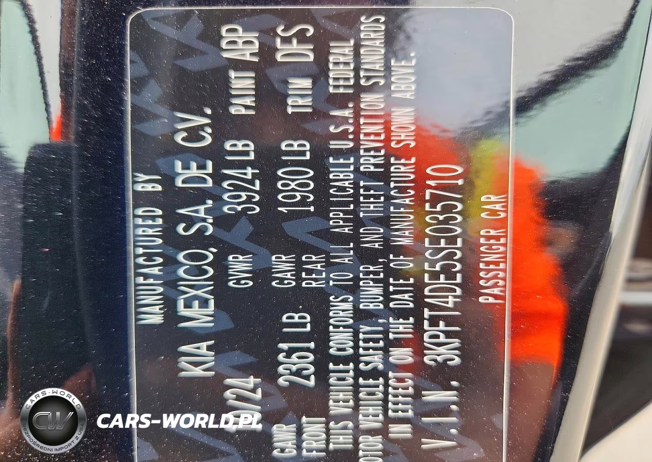 2025 Kia K4 Lxs VIN:3KPFT4DE5SE035710 - 12