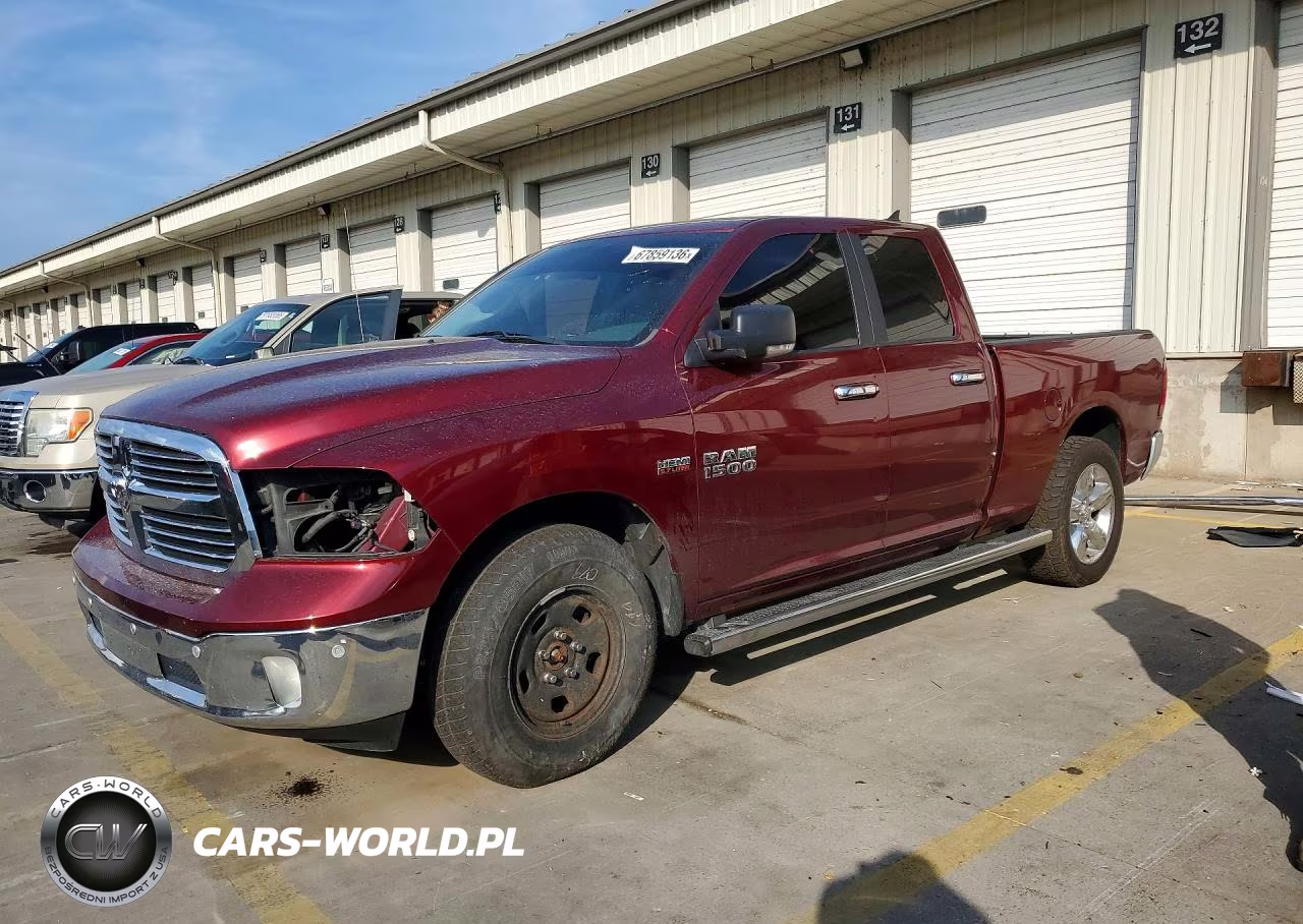 2018 Ram 1500 Slt VIN:1C6RR7GT3JS312154 - 1