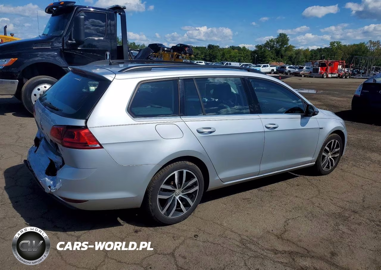 2016 Volkswagen Golf Sportwagen S VIN:3VWC17AU4GM522137 - 3