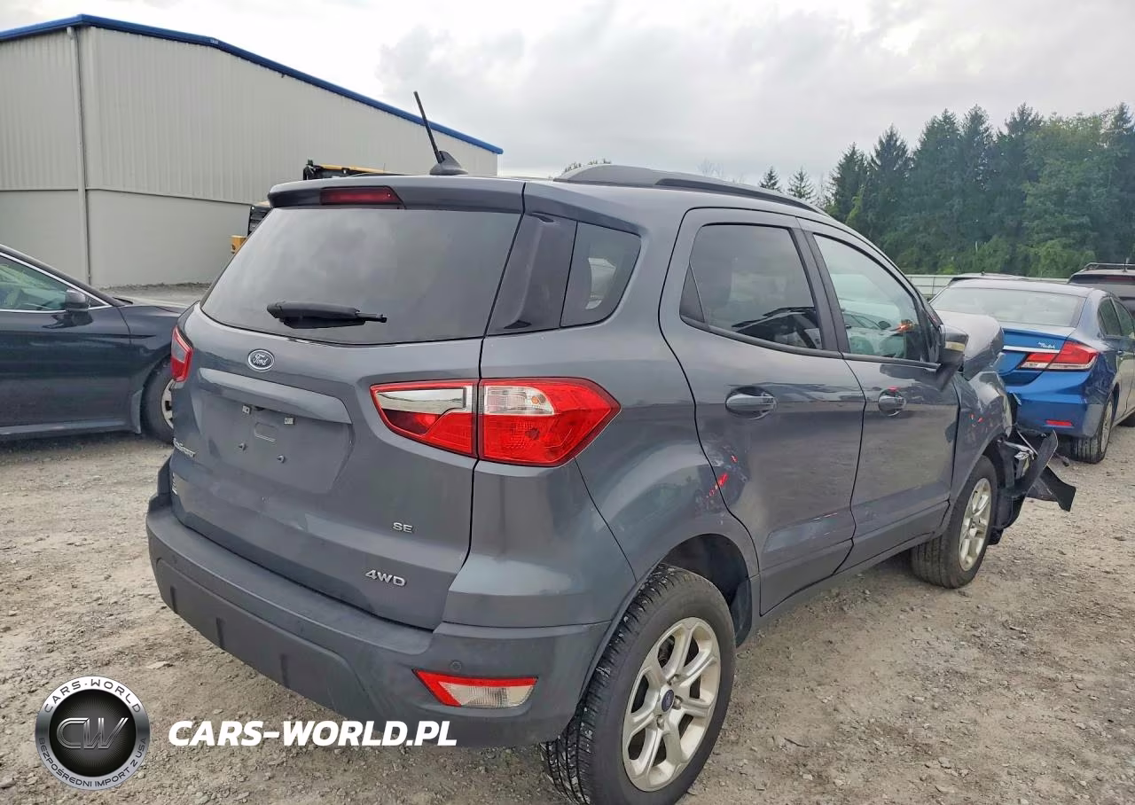2019 Ford Ecosport Se VIN:MAJ6S3GLXKC270690 - 3