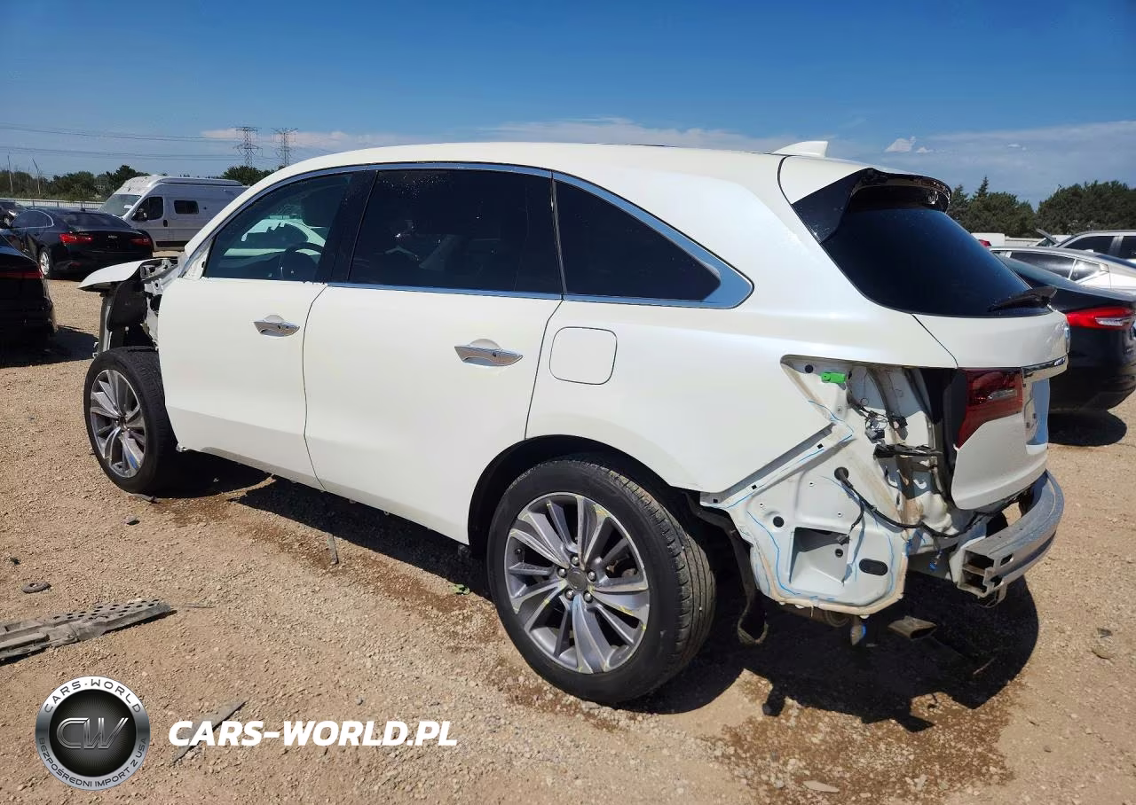 2018 Acura Mdx Technology VIN:5J8YD4H51JL014828 - 2