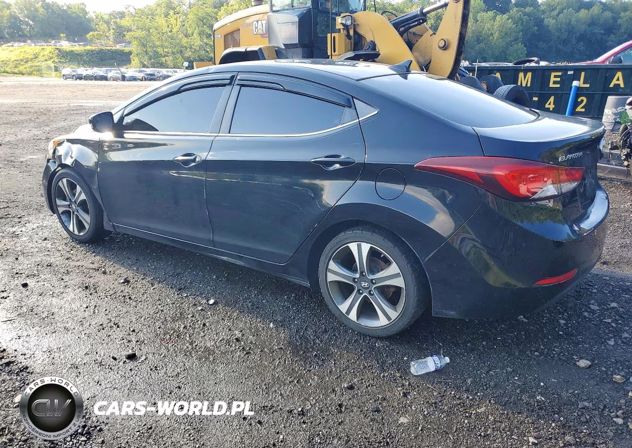 2015 Hyundai Elantra Sport VIN:KMHDH4AH3FU229971 - 2