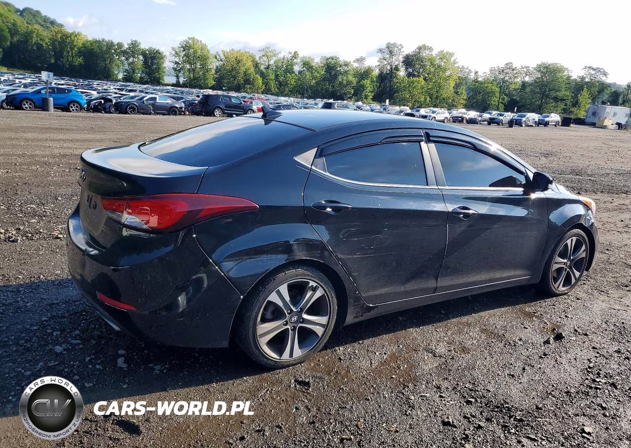 2015 Hyundai Elantra Sport VIN:KMHDH4AH3FU229971 - 3