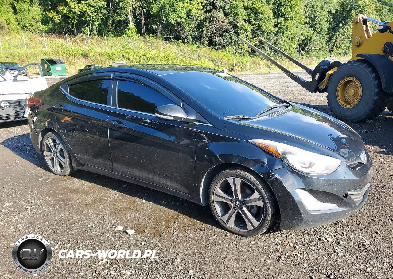 2015 Hyundai Elantra Sport VIN:KMHDH4AH3FU229971 - 4