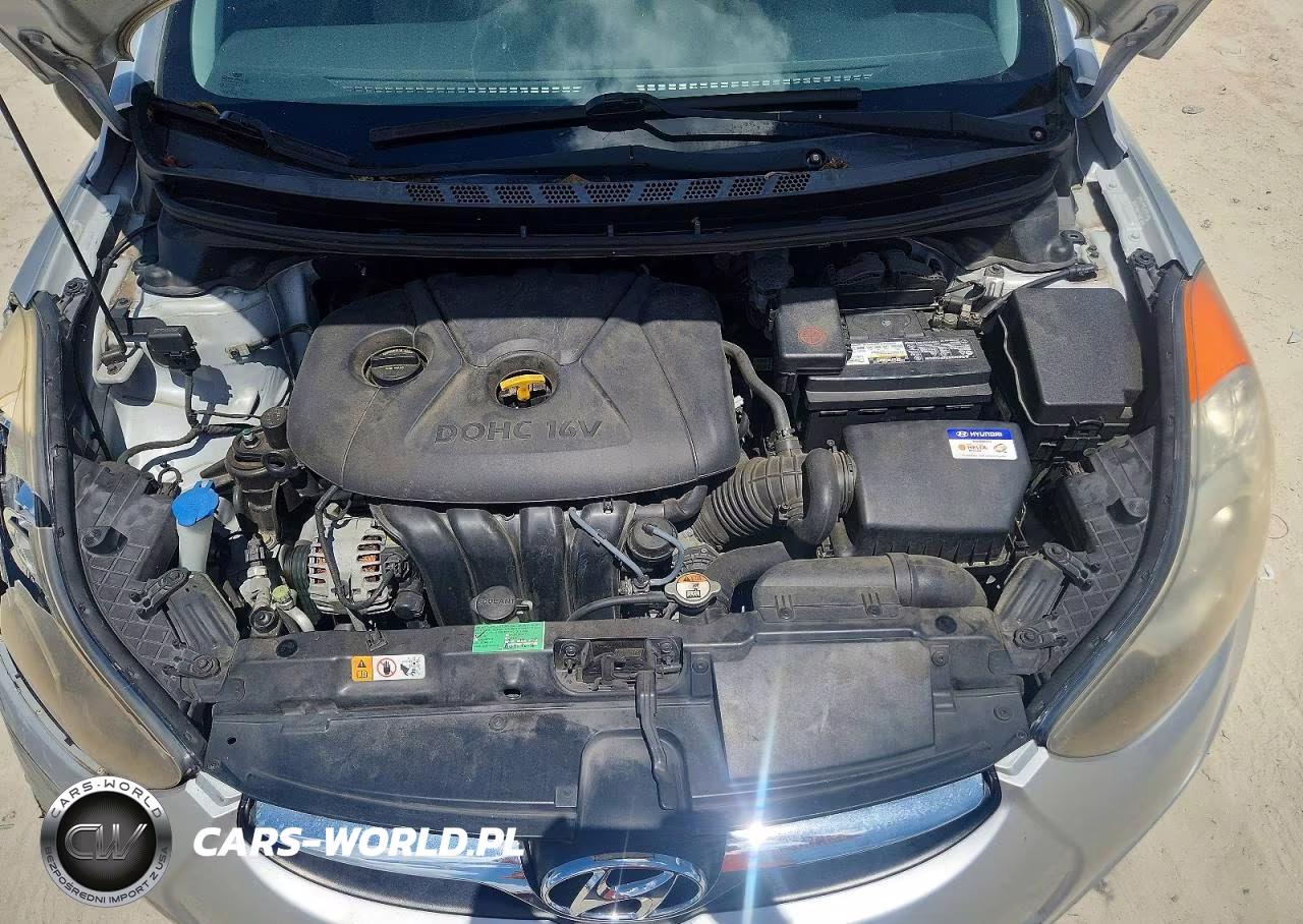 2013 Hyundai Elantra Gls VIN:KMHDH4AE1DU893513 - 11