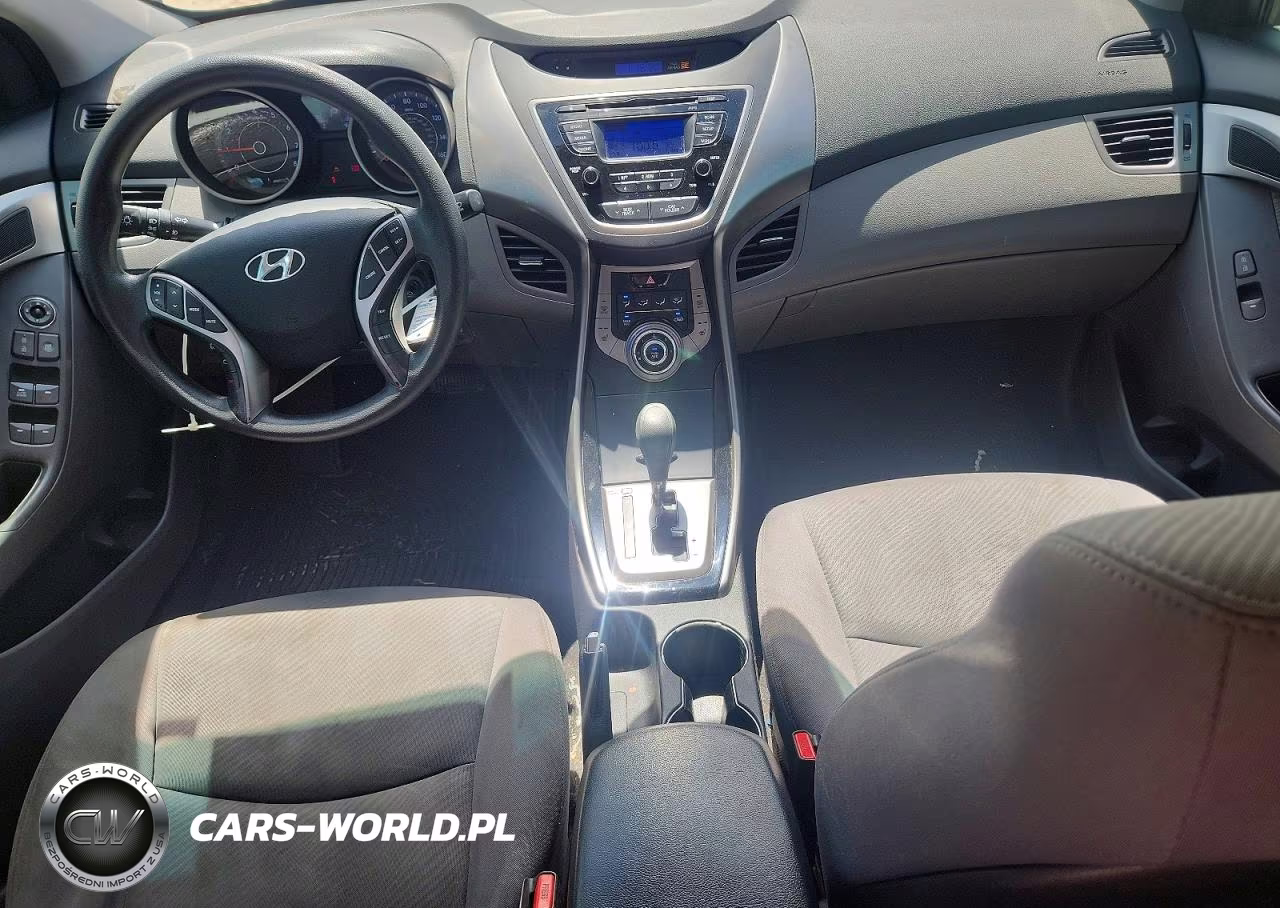 2013 Hyundai Elantra Gls VIN:KMHDH4AE1DU893513 - 8