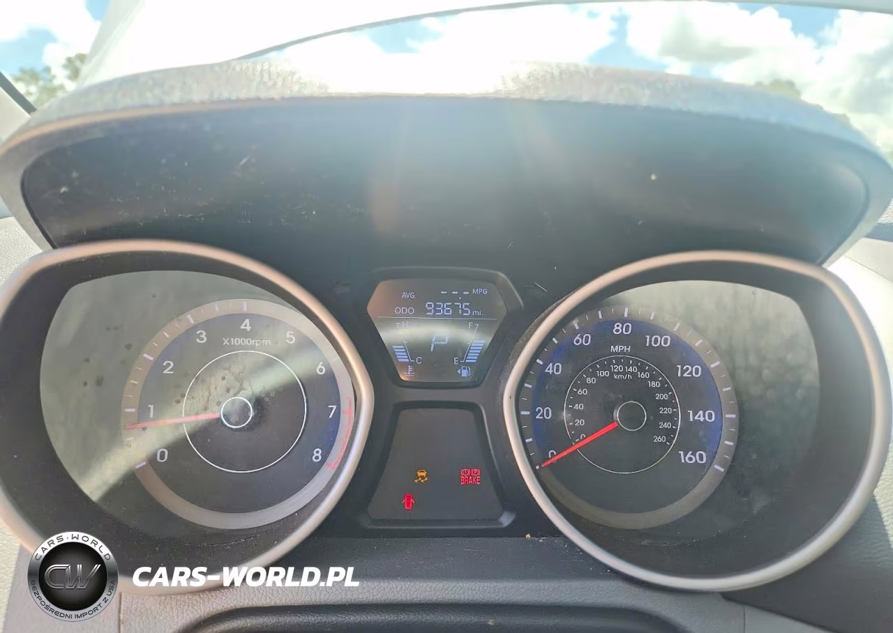 2013 Hyundai Elantra Gls VIN:KMHDH4AE1DU893513 - 9
