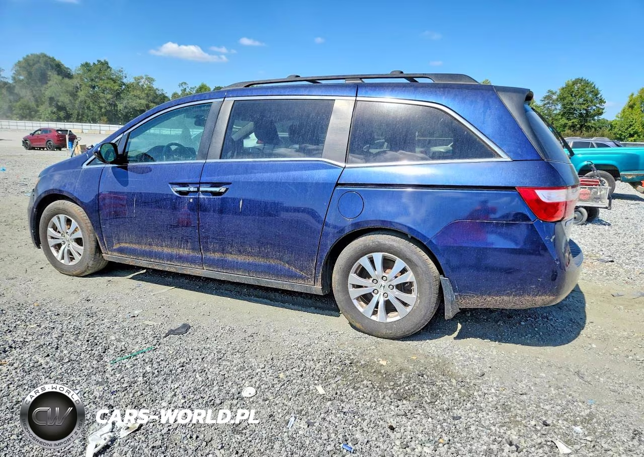 2015 Honda Odyssey Exl VIN:5FNRL5H65FB035597 - 2