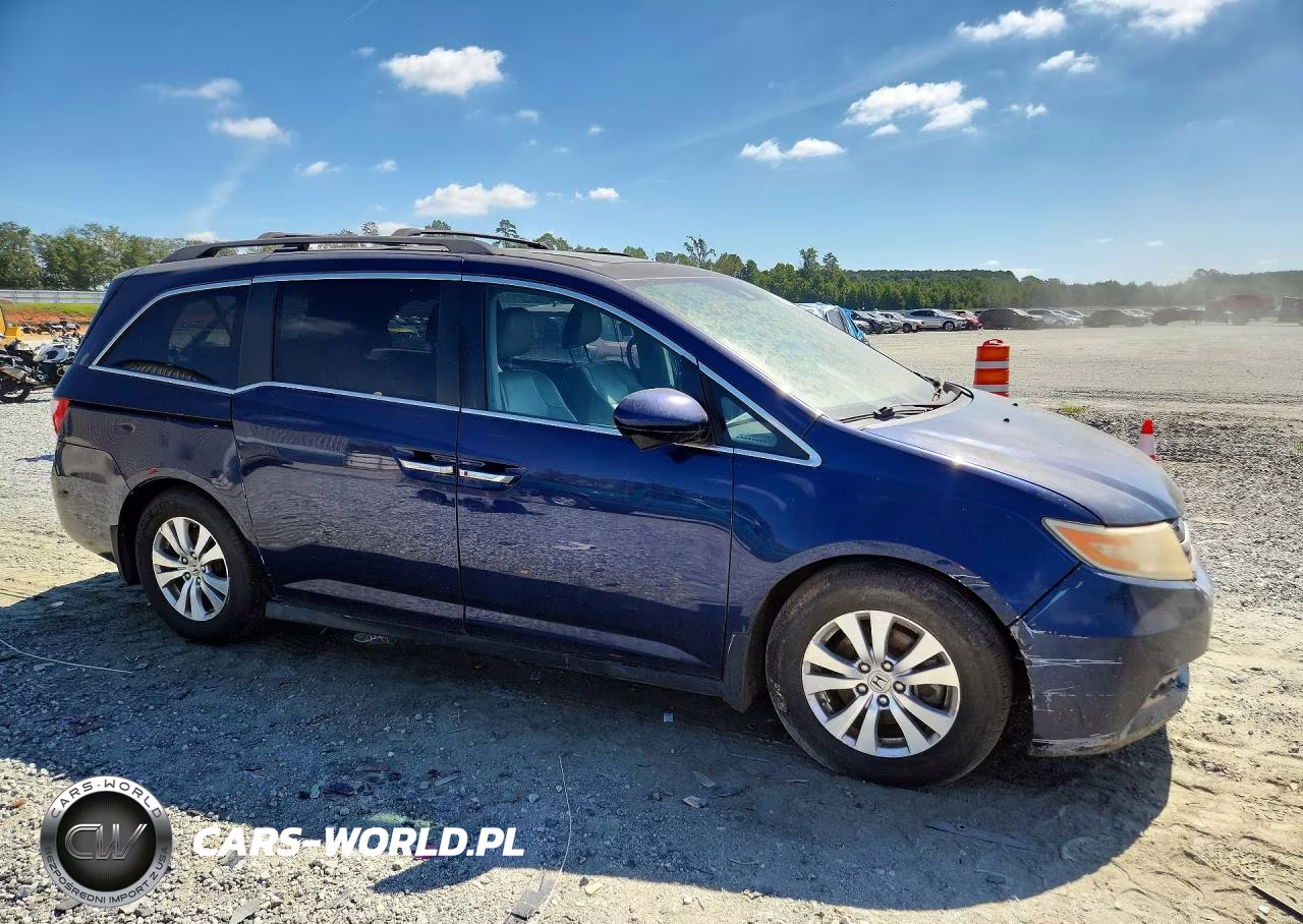 2015 Honda Odyssey Exl VIN:5FNRL5H65FB035597 - 4
