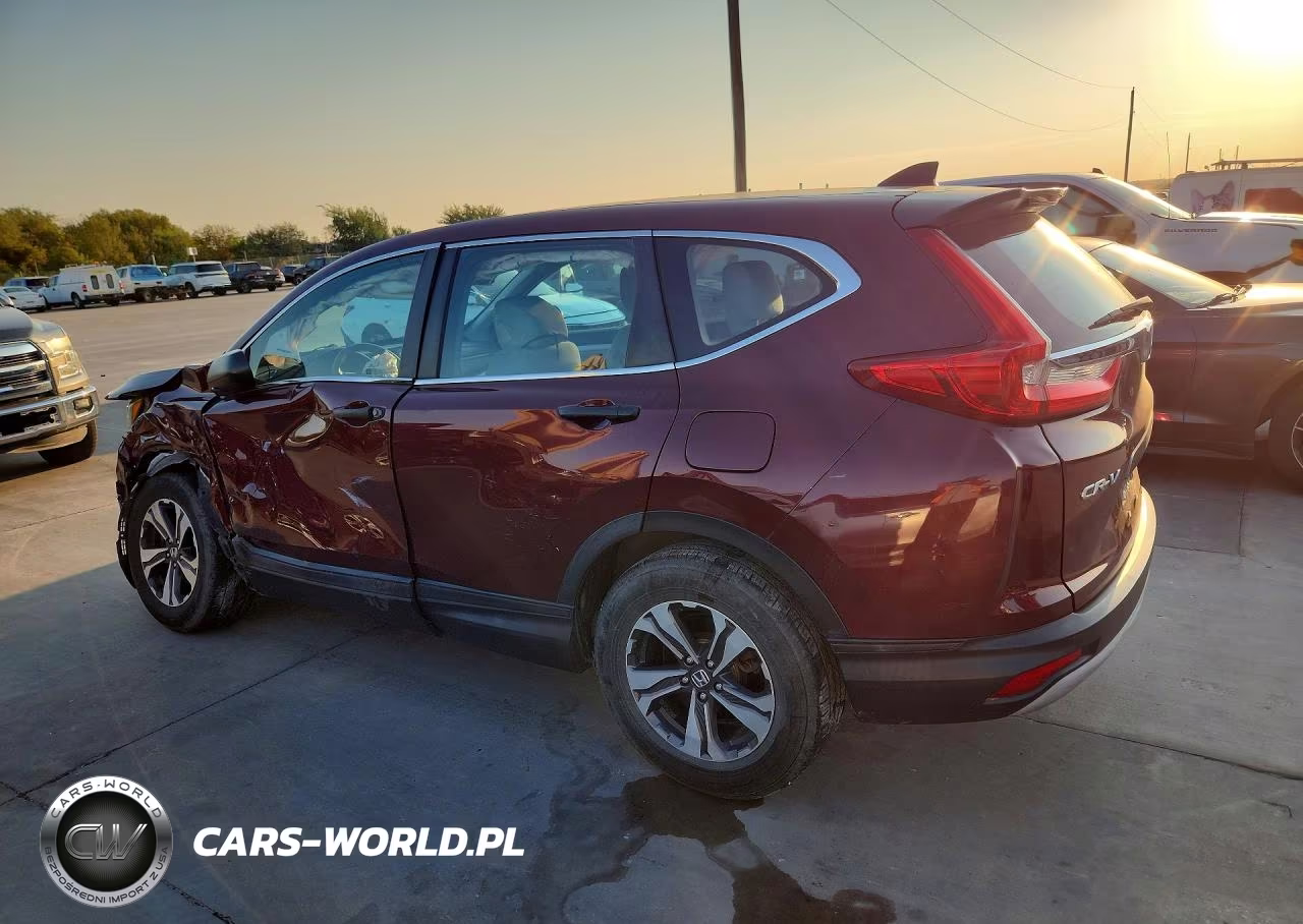 2017 Honda Cr-V Lx VIN:2HKRW6H39HH220789 - 2