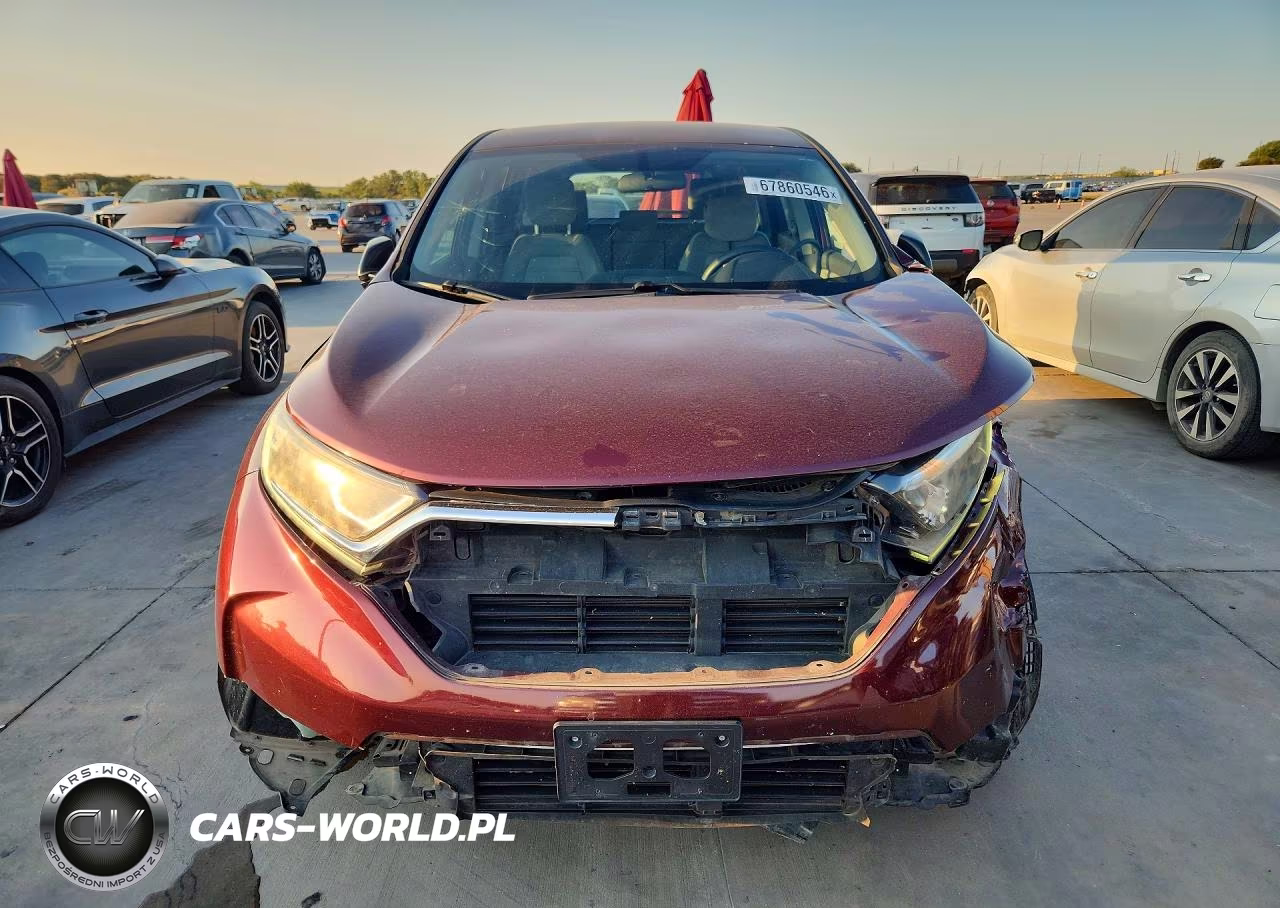2017 Honda Cr-V Lx VIN:2HKRW6H39HH220789 - 5