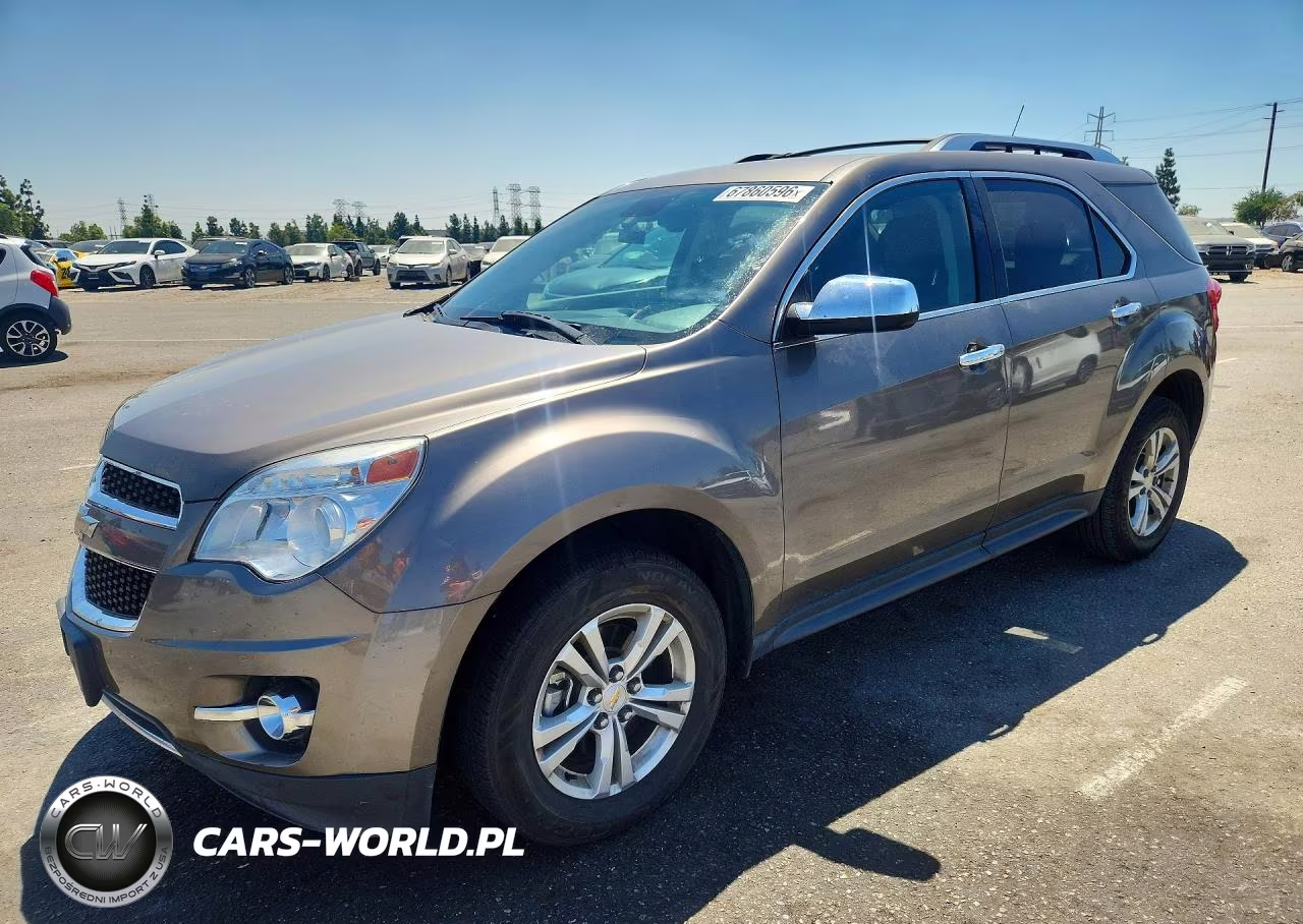 2012 Chevrolet Equinox Ltz VIN:2GNALFEK3C6344756 - 1