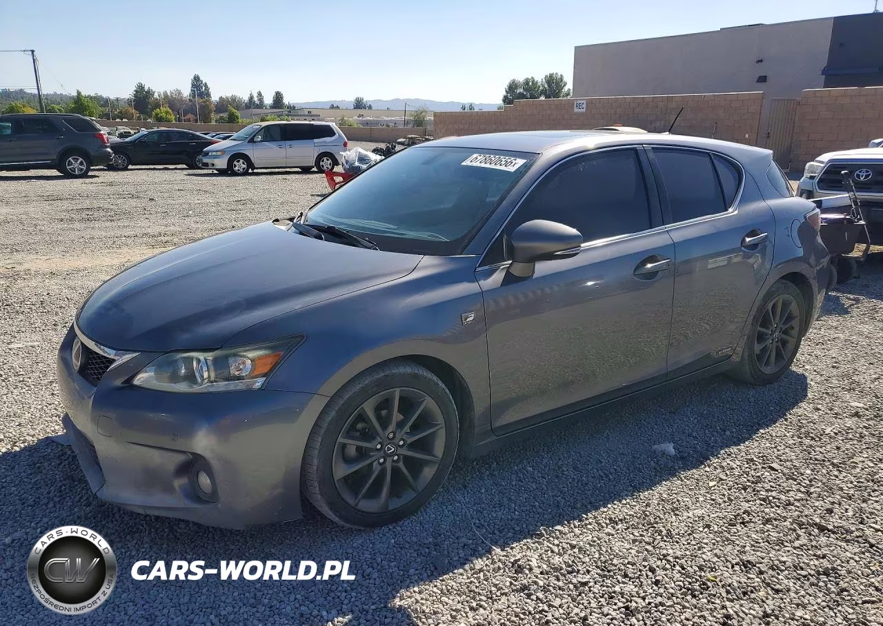 2013 Lexus Ct 200 VIN:JTHKD5BH6D2173401 - 1