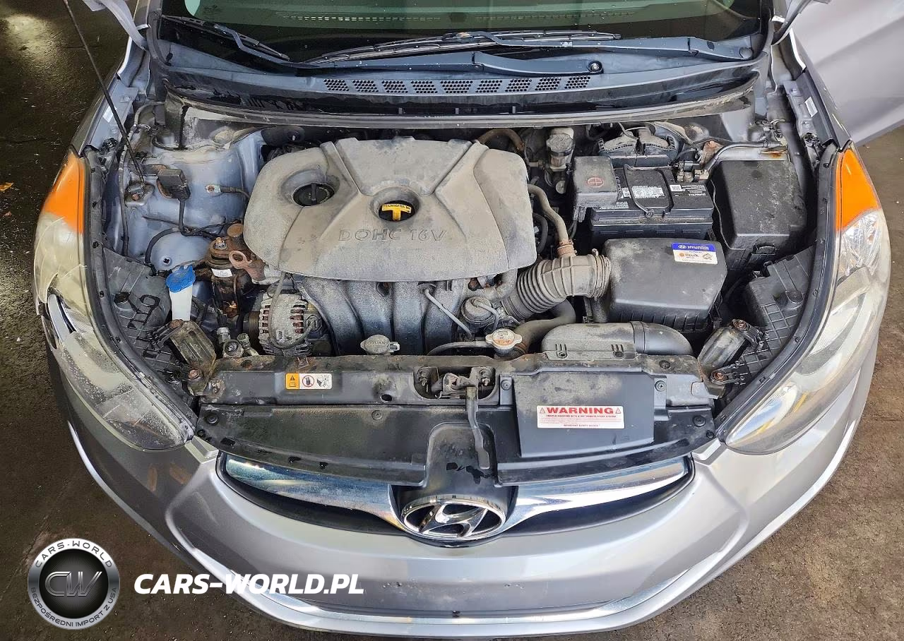 2013 Hyundai Elantra Gls VIN:KMHDH4AE5DU559503 - 11