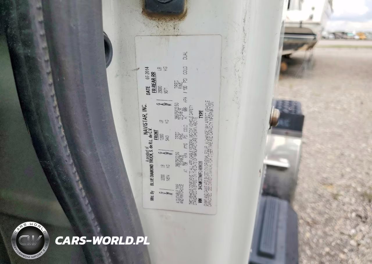 2015 International 4400 Truck Cab And Chassis VIN:3HCMKSTN6FL669628 - 12