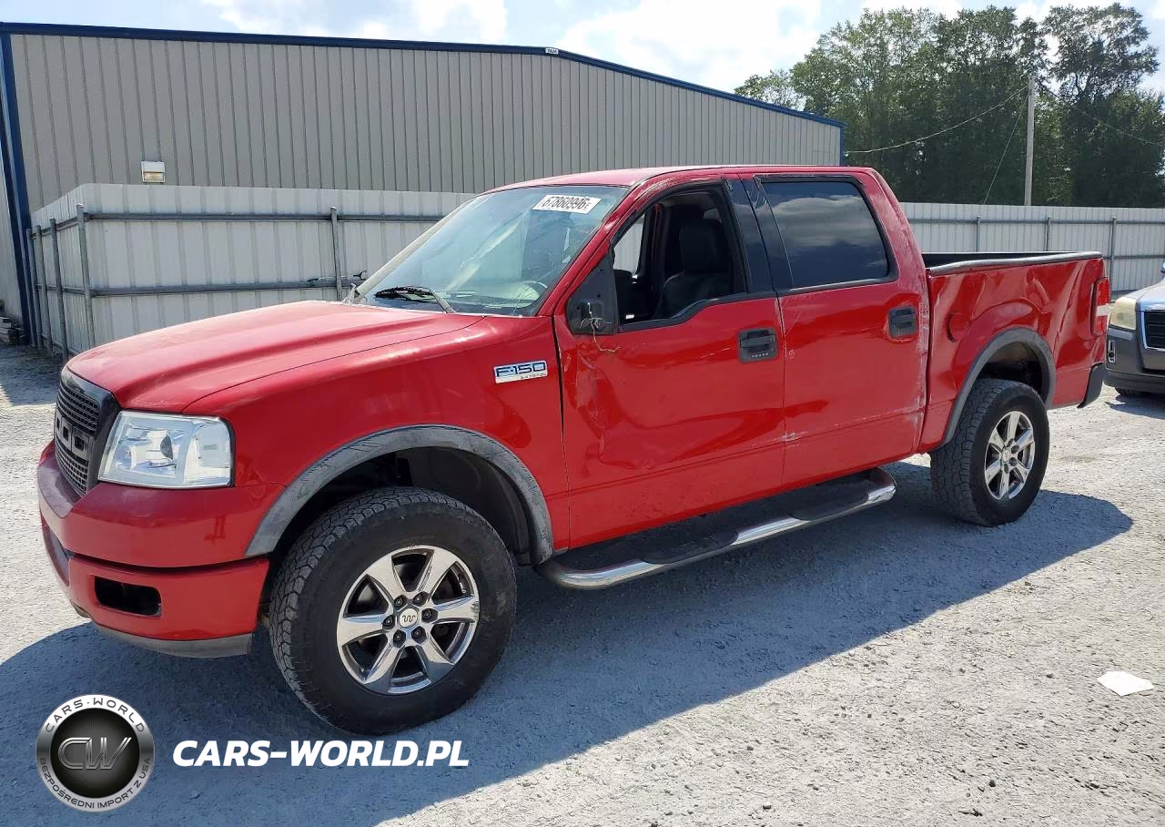 2004 Ford F150 Supercrew VIN:1FTPW14574KD18202 - 1