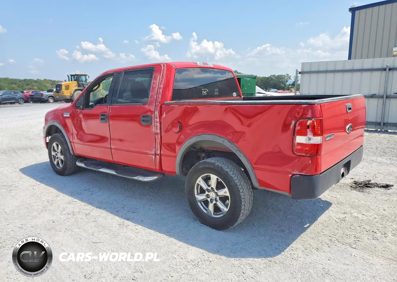 2004 Ford F150 Supercrew VIN:1FTPW14574KD18202 - 2