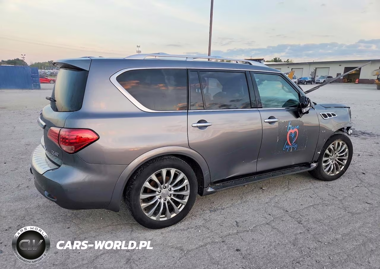 2016 Infiniti Qx80 Base VIN:JN8AZ2NEXG9126077 - 3