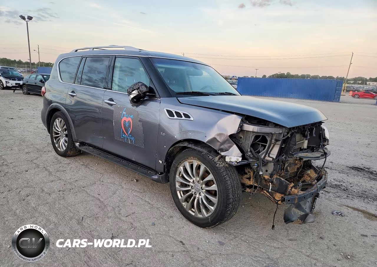 2016 Infiniti Qx80 Base VIN:JN8AZ2NEXG9126077 - 4