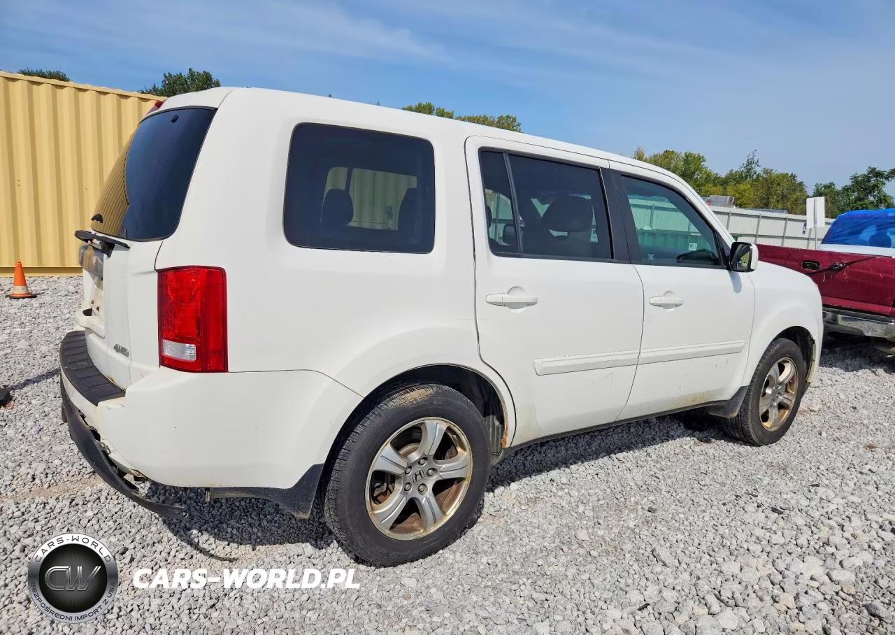 2012 Honda Pilot Ex VIN:5FNYF4H46CB067434 - 3