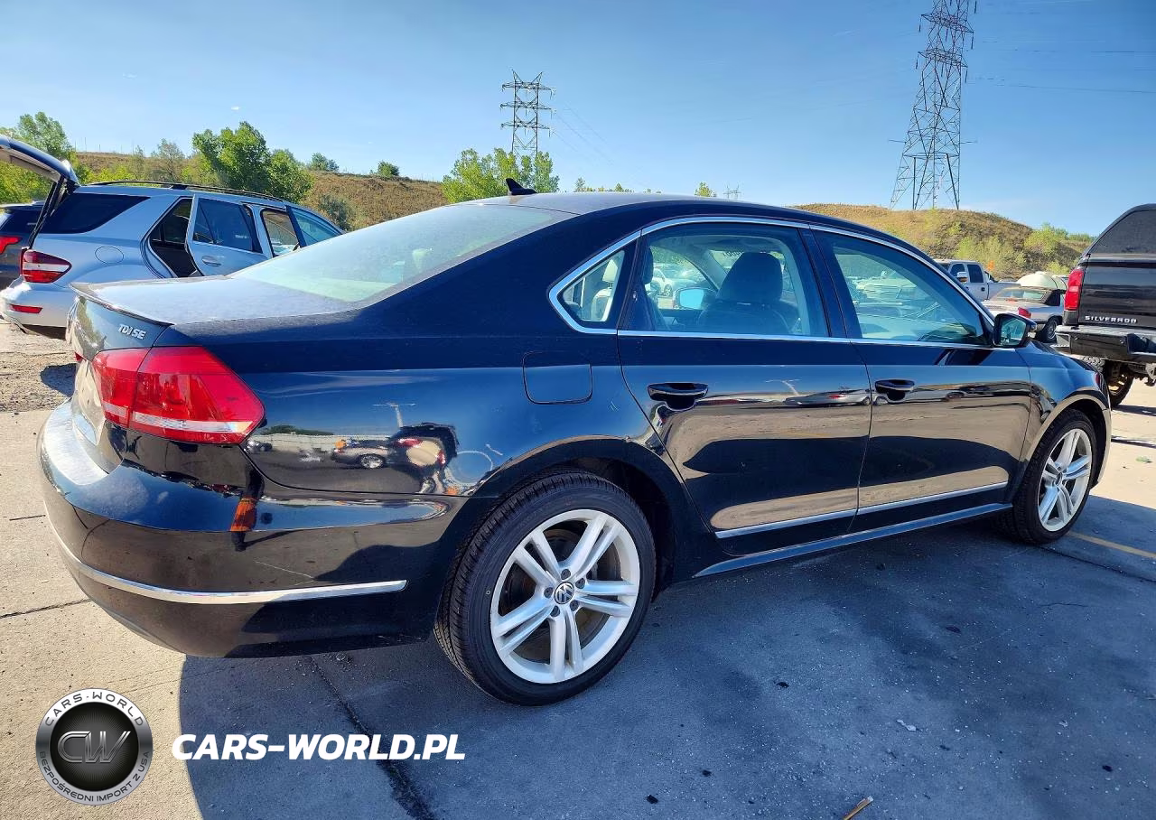 2013 Volkswagen Passat Se VIN:1VWBN7A38DC016931 - 3